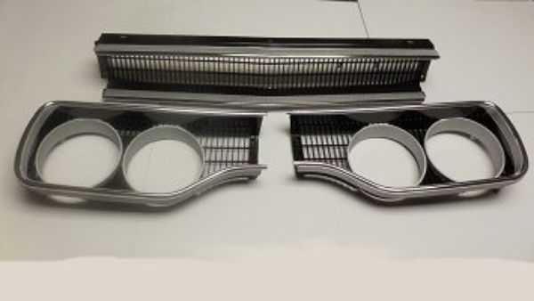 Picture of 1970 Plymouth Roadrunner Grille with Stainless Steel Trim by Vans Auto