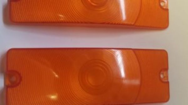 Picture of 1968-1969 Dodge Truck Vans Auto Grille Mounted Park Light Turn Signal Lenses Pair