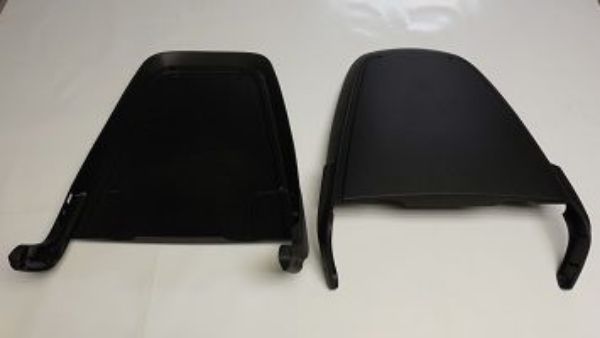 Picture of 1971-1974 Mopar B & E-Body Bucket Seat Backs Black Pair by Vans Auto