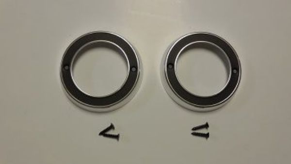 Picture of 1964-1967 Chrysler Courtesy Light Bezels by Vans Auto Pair