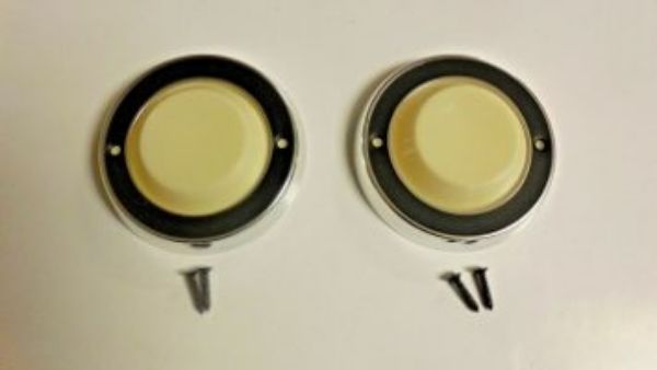 Picture of 1964-1967 Mopar Courtesy Light Lens and Bezel Set by Vans Auto