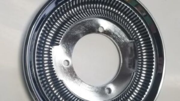 Picture of 1967-1970 Barracuda Charger Vans Auto Flip Top Gas Cap Trim Ring Bezel