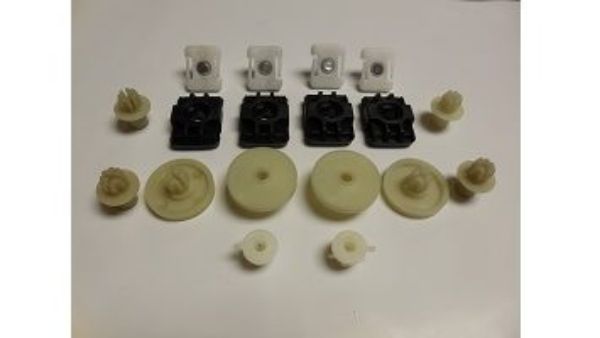 Picture of 1970-1972 Dodge Challenger Plymouth Barracuda Vans Auto Door Window Roller Kit