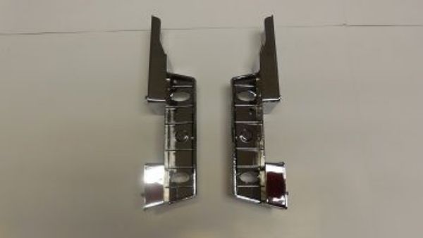 Picture of 1967 A-Body Vans Auto Front Armrest Pads Black Pair