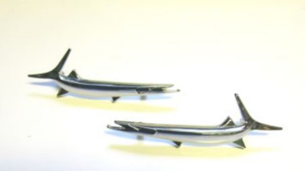 Picture of 1967-1968 Barracuda Fish Fender Emblems Pair by Vans Auto