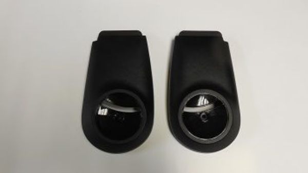 Picture of 1973-1976 A-Body Mopar Bench Seat Hinge Covers by Vans Auto