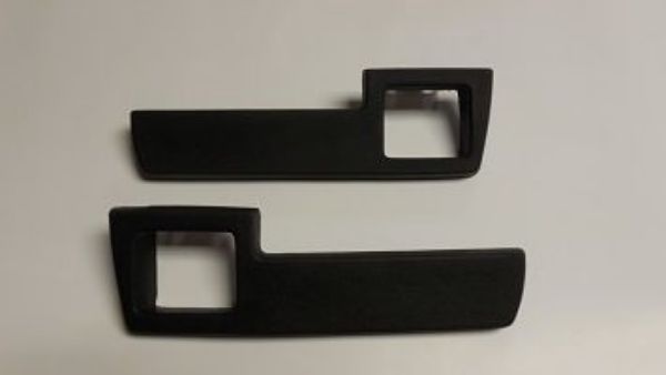 Picture of 1964-1966 Mopar A & B-Body Black Rear Armrest Pads by Vans Auto Pair
