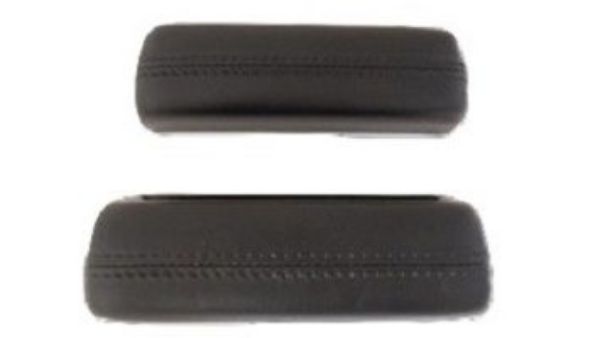 Picture of 1968-1972 Mopar A-Body Vans Auto Front Armrest Pads Black Pair