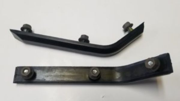 Picture of 1971-1972 Dodge Charger Vans Auto Rear Bumper Guard Cushions Pair