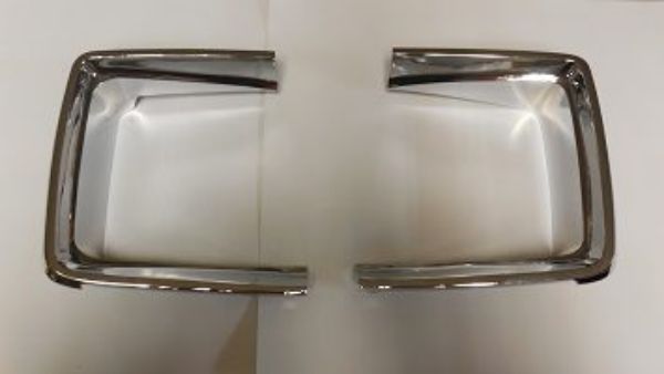 Picture of 1966-1967 Charger Chrome Headlight Bezels by Vans Auto