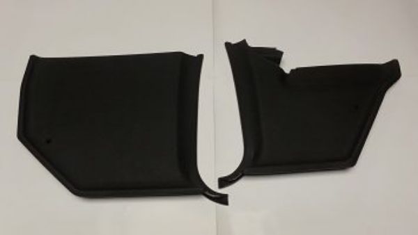 Picture of 1966-1967 Mopar B-Body Kick Panels Black by Vans Auto Pair