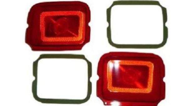 Picture of 1964 Dodge 330 440 Polara Vans Auto Taillight Lenses and Gaskets Pair