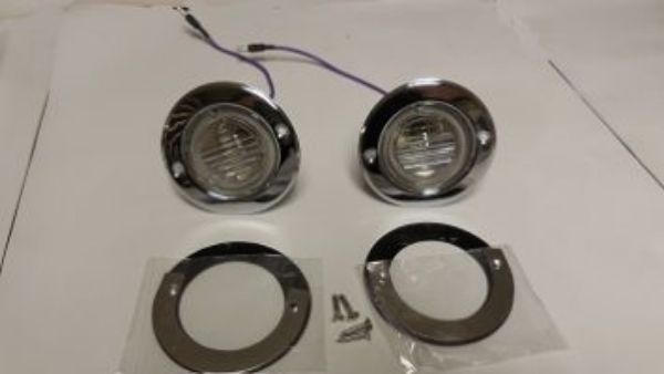 Picture of 1970 Dodge Charger Mopar Back Up Light Lens Assemblies with Male Plug Pair