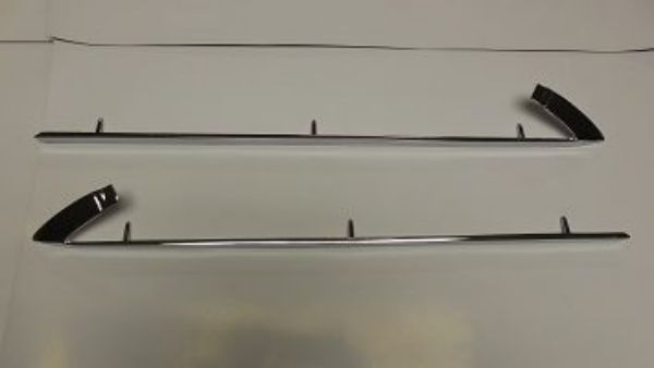 Picture of 1968-1970 Dodge Charger Vans Auto Vinyl Top Check Mark Trim Molding Pair