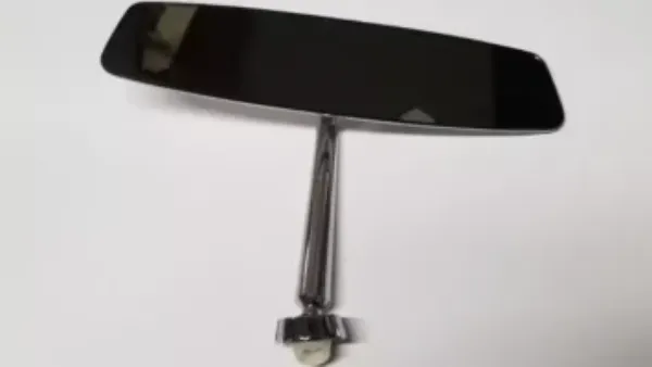 Picture of 1957-1959 Dodge Plymouth Vans Auto Rear View Mirror Head Shaft and Bezel Standard