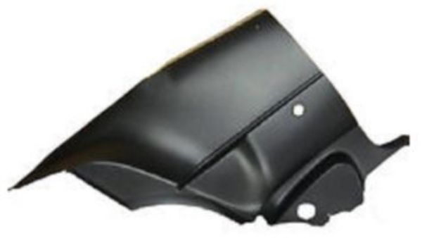 Picture of 1970-1974 Dodge Challenger Vans Auto Rear Interior Panels Black