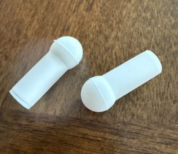 Show details for Mopar Dodge Plymouth Cuda Challenger Charger Sunvisor Tips Picture of Mopar Dodge Plymouth Cuda Challenger Charger Sunvisor Tips