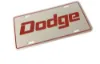 Picture of DODGE License Plate