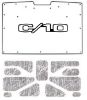 Picture of 1981-1987 Chevrolet C10 Truck AcoustiHOOD Under Hood Liner Cover with Chevrolet and Bowtie Logo