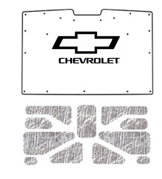 Picture of 2003-2006 Chevrolet Silverado AcoustiHOOD Under Hood Liner Cover with Chevrolet and Bowtie Logo