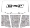 Picture of 1969-1972 Chevrolet C10 Truck AcoustiHOOD Under Hood Liner Cover with Chevrolet and Bowtie Logo