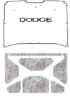 Picture of 1972-1980 Dodge Truck AcoustiHood Under-Hood Insulation & Sound Barrier Kit With Dodge Script