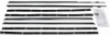 Picture of 1964 Ford Galaxie 500 2 Door Hardtop Authentic Window Felts Whiskers Kit (8pcs)