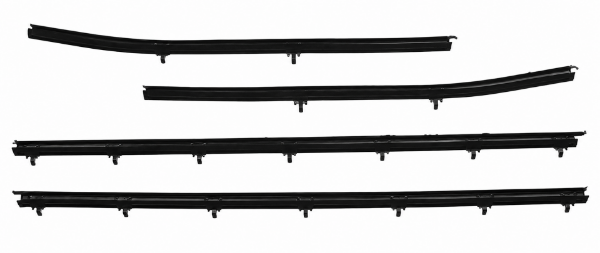 Picture of 1968-72 Chevrolet Chevy II / Nova 2 Door Hardtop Outers Only Replacement Style Window Felts Whiskers Kit