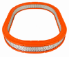 Picture of Mopar HEMI 340 440 6 PACK Six Orange Oval Air Filter 2946186 CA332
