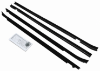 Picture of 1977-79 Cadillac Fleetwood Brougham Doors Only Authentic Window Felts Whiskers Kit (4pcs)