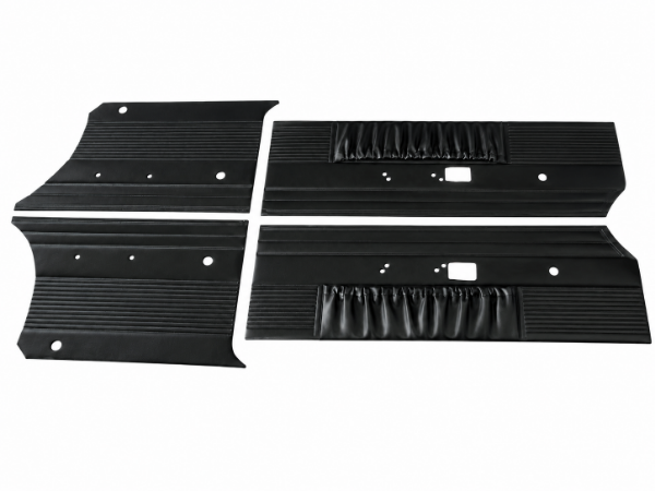 Picture of 1968 Charger R/T Door Panel Front & Rear Set - Reproduction Coachman Grain Vinyl