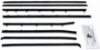Picture of 1966-67 Pontiac GTO & LeMans 2 Door Hardtop Replacement Window Felts Whiskers Kit (8pcs)