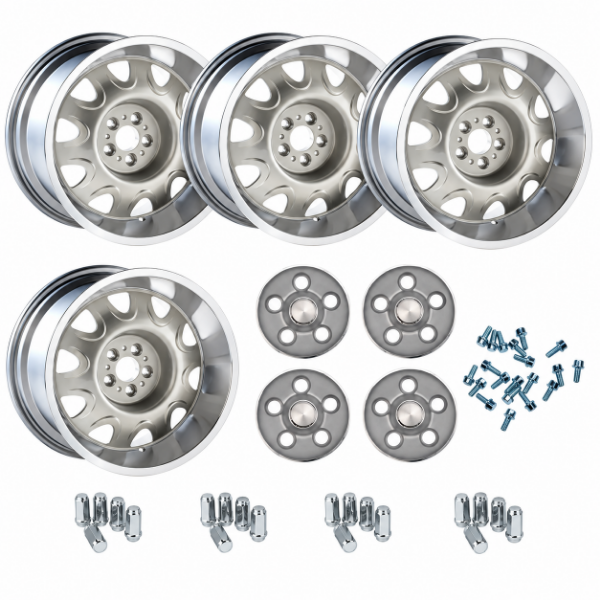 Picture of Mopar Rallye Wheels Package for Dodge/Plymouth 17x9" Light Argent Caps