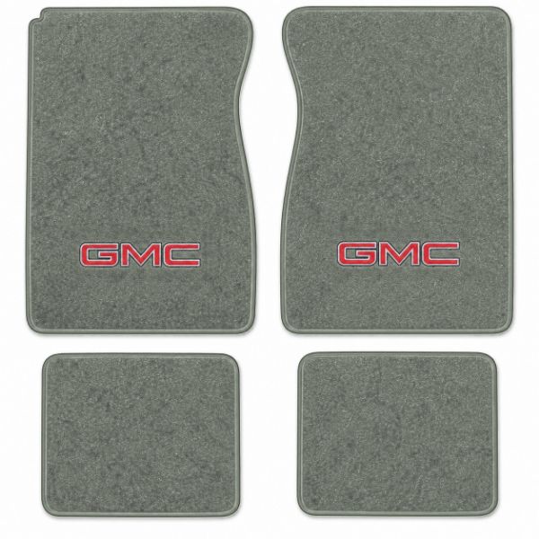 Picture of 1978-1983 GMC Jimmy Floor Mats, Cutpile Carpet with Embroidered Logos - 4 Piece