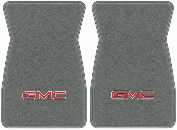 Picture of 1974-1976 GMC Sprint Floor Mats, Cutpile Carpet with Embroidered Logos - 2 Piece