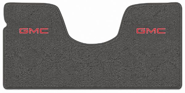Picture of 1967-1972 GMC C15/C1500 Pickup 2WD Auto/3spd No Shifter Floor Mat, Loop Carpet with Embroidered Logos - 1 Piece