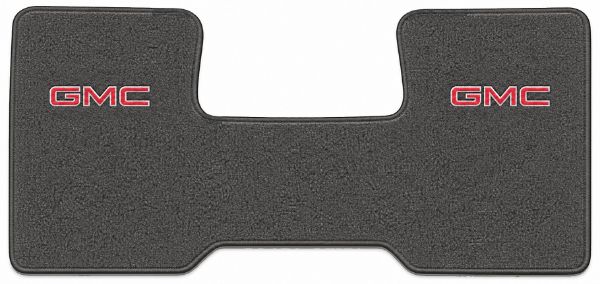 Picture of 1973 GMC C15/C1500 Pickup Low Tunnel Floor Mat, Loop Carpet with Embroidered Logos, Front Row - 1 Piece