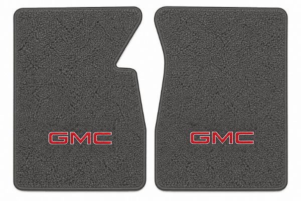 Picture of 1965-1966 GMC I2500 Floor Mats, Loop Carpet with Embroidered Logos - 2 Piece