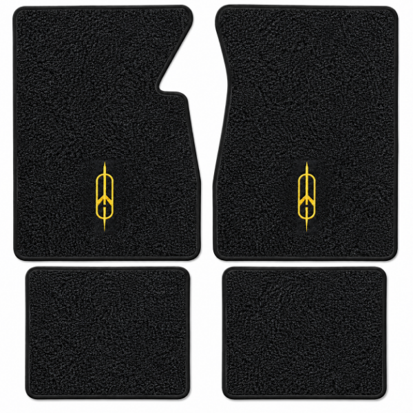 Picture of 1959-1960 Oldsmobile Dynamic 88 Floor Mats, Loop Carpet with Embroidered Logos - 4 Piece