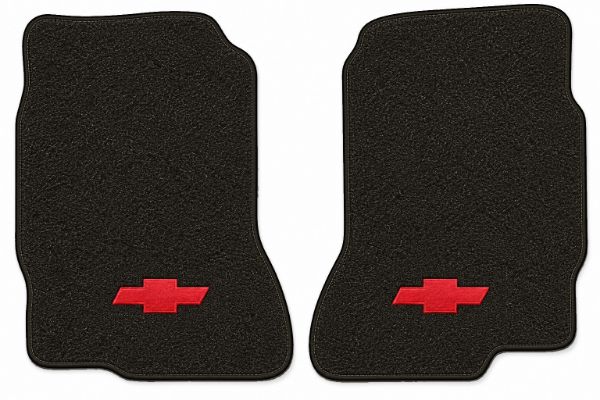 Picture of 1975-1982 Chevrolet LUV Floor Mats, Cutpile Carpet with Embroidered Logos - 2 Piece