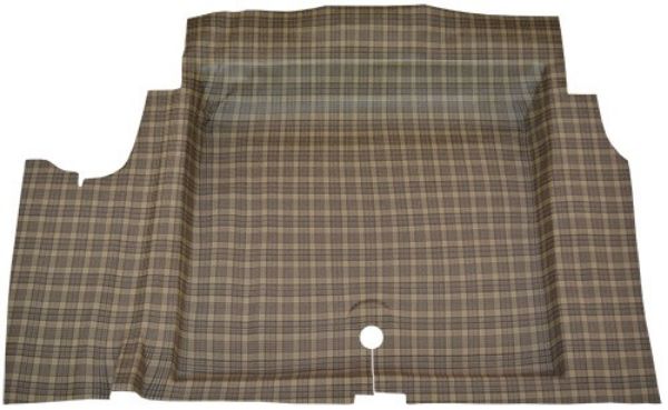 Picture of 1965-1968 Ford Mustang Fastback Molded Trunk Mat in Vinyl - 1 Piece