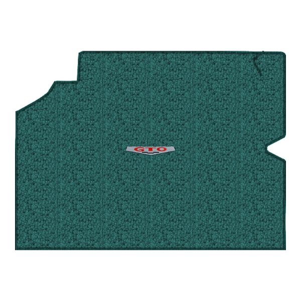 Picture of 1968 Pontiac GTO Trunk Mat in Loop Carpet with Pad - 1 Piece