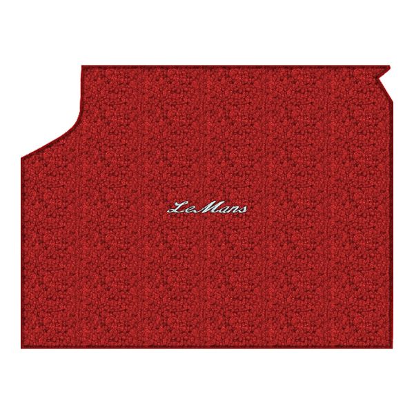 Picture of 1969 Pontiac LeMans Trunk Mat in Loop Carpet with Pad - 1 Piece