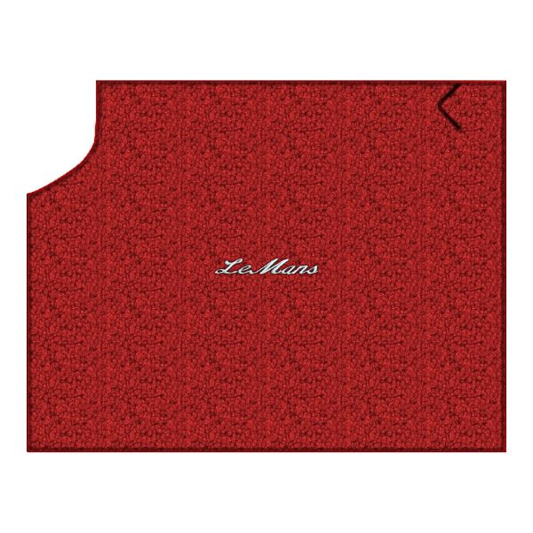 Picture of 1972 Pontiac LeMans Trunk Mat in Loop Carpet with Pad - 1 Piece