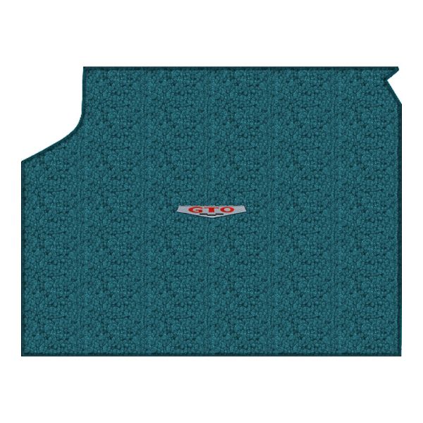 Picture of 1969 Pontiac GTO Trunk Mat in Loop Carpet with Pad - 1 Piece