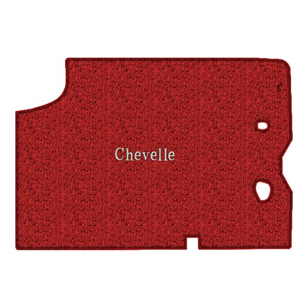 Picture of 1964-1965 Chevrolet Chevelle Trunk Mat in Loop Carpet with Pad - 1 Piece