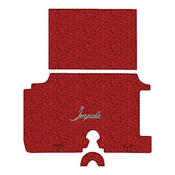 Picture of 1959 Chevrolet Impala Trunk Mat in Loop Carpet with Pad - 3 Piece