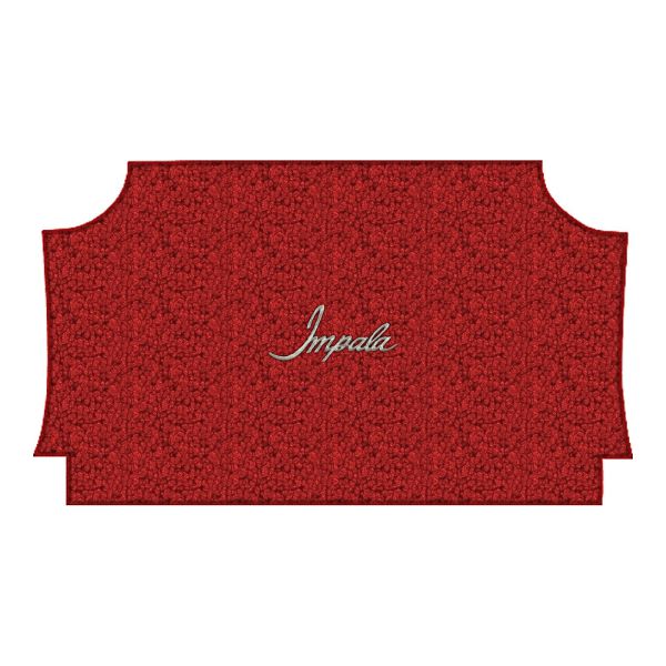 Picture of 1965 Chevrolet Impala Trunk Mat in Loop Carpet with Pad, 2DR Coupe - 1 Piece
