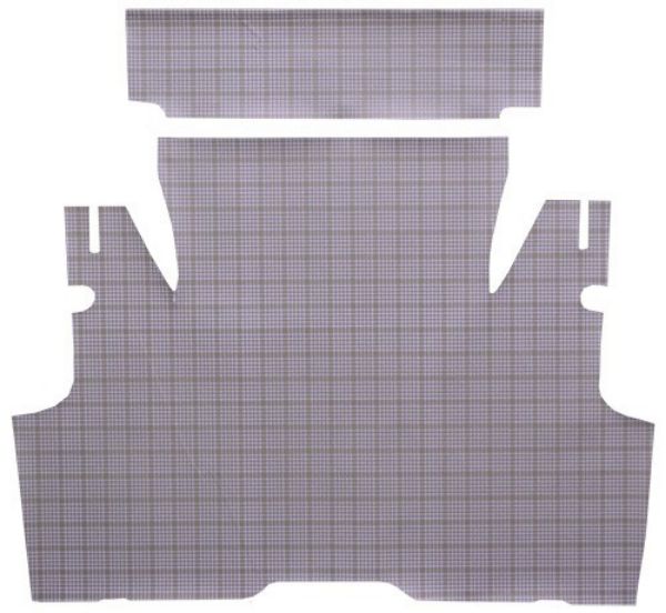Picture of 1955-1956 Ford Thunderbird Convertible Trunk Mat in Burtex - 2 Piece