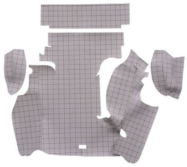 Picture of 1957 Ford Thunderbird Convertible Trunk Mat in Burtex - 4 Piece